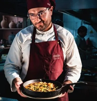 Chef del restaurante Chicha