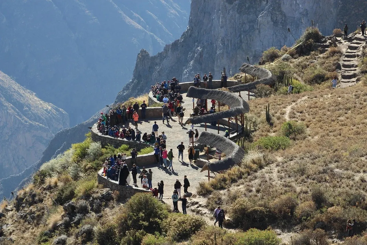 Mirador de la Cruz del Cóndor en el Colca
