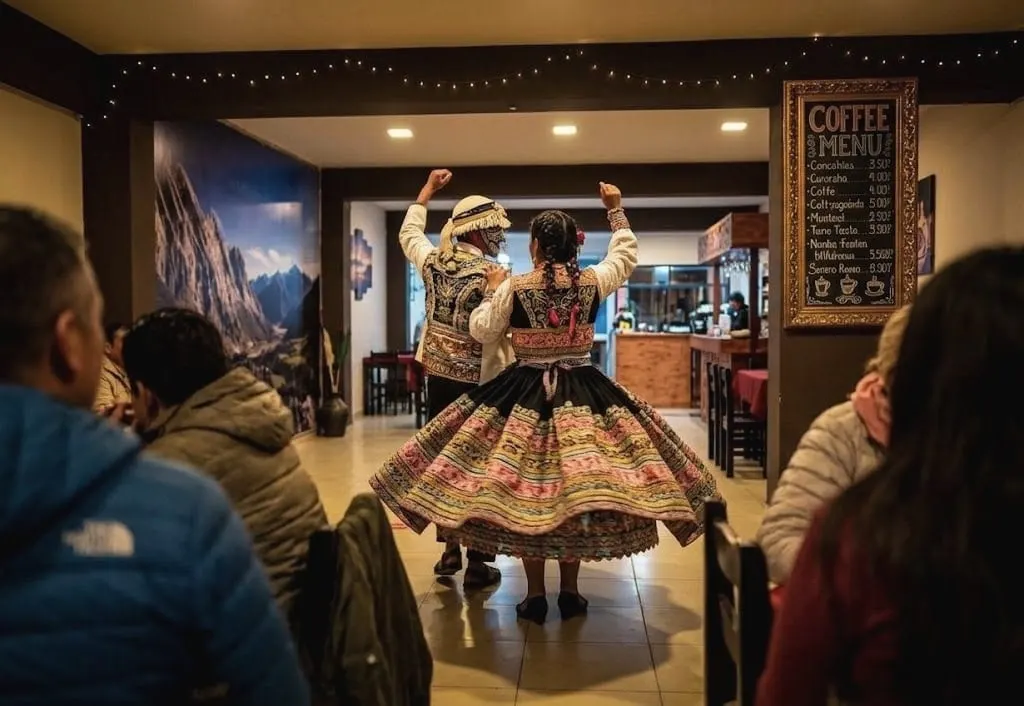 Danza del wititi en el valle del Colca